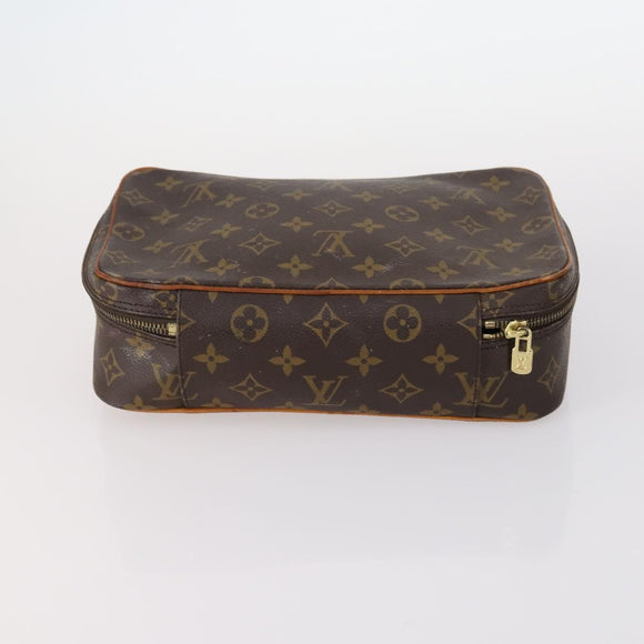 LOUIS VUITTON Monogram Taiga Pouch Clutch Bag 3Set LV Auth 145817
