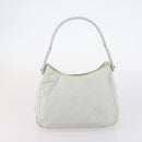 Ferragamo Cartier PRADA hand Bag Nylon Leather 3Set Brown gray Auth 145818-10