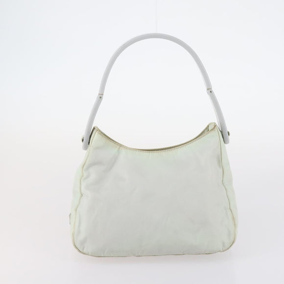 Ferragamo Cartier PRADA hand Bag Nylon Leather 3Set Brown gray Auth 145818