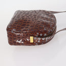 Ferragamo Cartier PRADA hand Bag Nylon Leather 3Set Brown gray Auth 145818-18