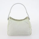 Ferragamo Cartier PRADA hand Bag Nylon Leather 3Set Brown gray Auth 145818-9