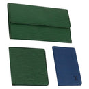 LOUIS VUITTON Epi Wallet 3Set Blue Green LV Auth 145819-1