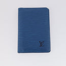 LOUIS VUITTON Epi Wallet 3Set Blue Green LV Auth 145819-10