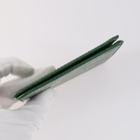 LOUIS VUITTON Epi Wallet 3Set Blue Green LV Auth 145819