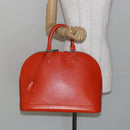 LOUIS VUITTON Epi Alma GM Hand Bag Orange Pimon M40633 LV Auth 145834-23