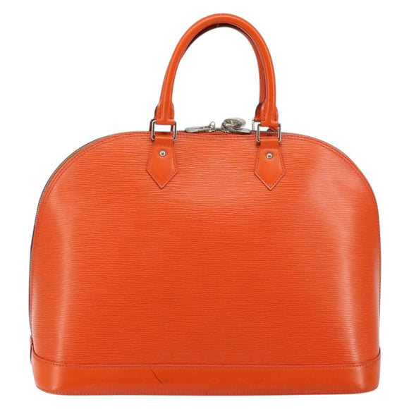 LOUIS VUITTON Epi Alma GM Hand Bag Orange Pimon M40633 LV Auth 145834