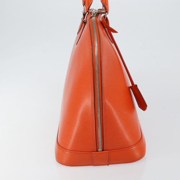 LOUIS VUITTON Epi Alma GM Hand Bag Orange Pimon M40633 LV Auth 145834