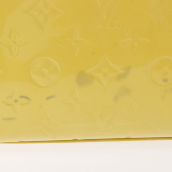 LOUIS VUITTON Monogram Vernis Blair MM Bag 2way Citrin M90108 LV Auth 145836