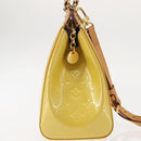 LOUIS VUITTON Monogram Vernis Blair MM Bag 2way Citrin M90108 LV Auth 145836-5