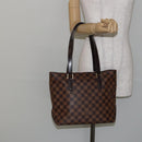 LOUIS VUITTON Damier Ebene Cabas Piano Tote Bag M51148 LV Auth 145837-21