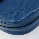 LOUIS VUITTON Epi Jeune Fille MM Shoulder Bag Toledo Blue M52155 LV Auth 145839-15