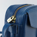 LOUIS VUITTON Epi Jeune Fille MM Shoulder Bag Toledo Blue M52155 LV Auth 145839-9