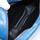 LOUIS VUITTON Epi Jeune Fille MM Shoulder Bag Toledo Blue M52155 LV Auth 145839-10