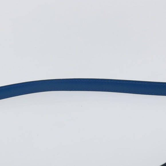 LOUIS VUITTON Epi Jeune Fille MM Shoulder Bag Toledo Blue M52155 LV Auth 145839