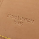 LOUIS VUITTON LV Namensschild XL Clutch Tasche Leder Beige M82225 LV Auth 145840SM-19
