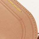LOUIS VUITTON LV Namensschild XL Clutch Tasche Leder Beige M82225 LV Auth 145840SM-10