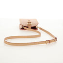 LOUIS VUITTON LV Name Tag XL Clutch Bag Leather Beige M82225 LV Auth 145840SM-7