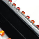 LOEWE Anagram Hand Bag Leather 2way Silver Auth 145842SM-27