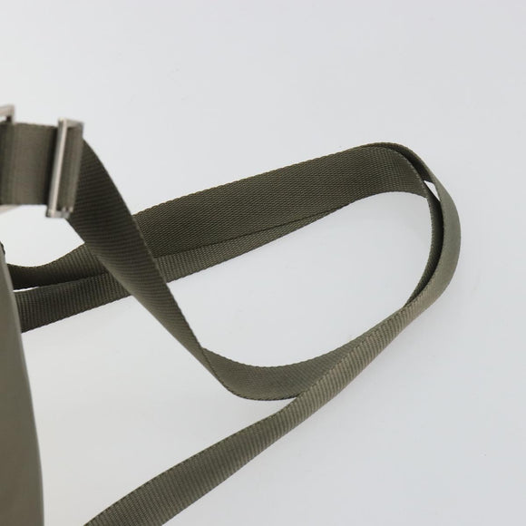 PRADA Rucksack Nylon Grau Silber Original 145848
