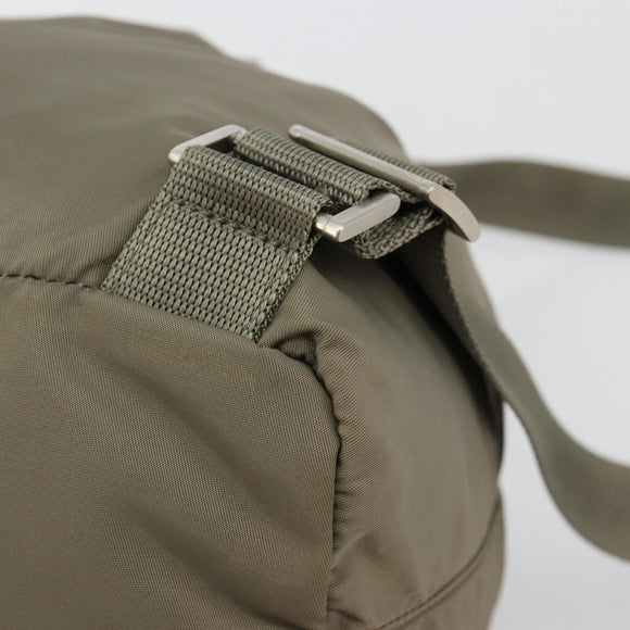 PRADA Rucksack Nylon Grau Silber Original 145848