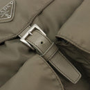 PRADA Rucksack Nylon Grau Silber Original 145848-22