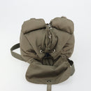 PRADA Rucksack Nylon Grau Silber Original 145848-23