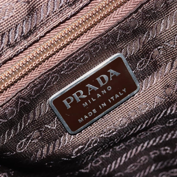 PRADA Rucksack Nylon Grau Silber Original 145848