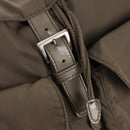 PRADA Backpack Nylon Gray Silver Auth 145848-26