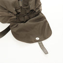 PRADA Backpack Nylon Gray Silver Auth 145848-27