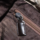PRADA Rucksack Nylon Grau Silber Original 145848-10