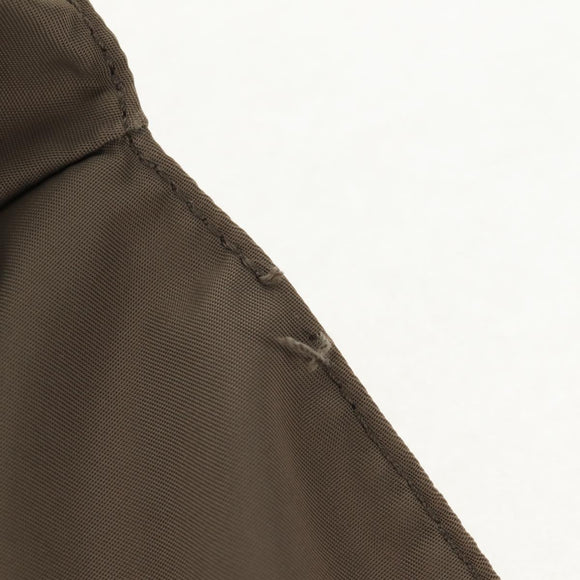 PRADA Backpack Nylon Gray Silver Auth 145848