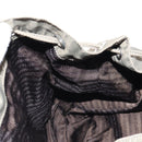 PRADA Backpack Nylon Gray Silver Auth 145848-29