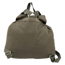 PRADA Rucksack Nylon Grau Silber Original 145848-2