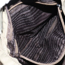 PRADA Backpack Nylon Gray Silver Auth 145848-32