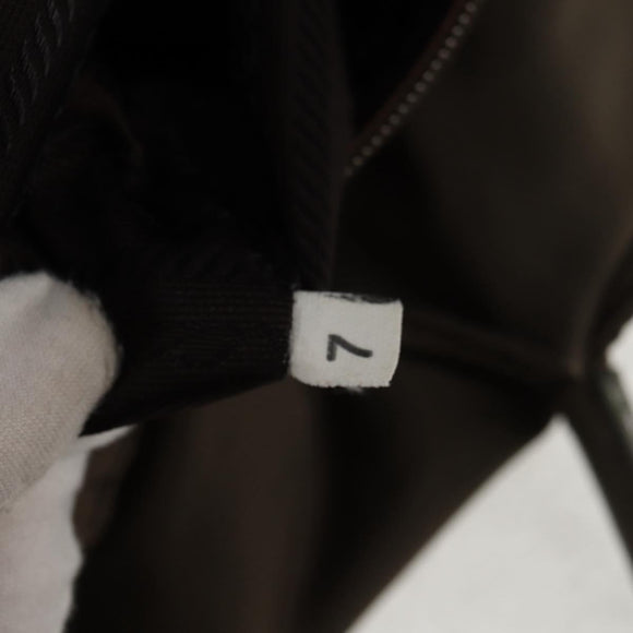 PRADA Backpack Nylon Gray Silver Auth 145848