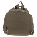 PRADA Backpack Nylon Gray Silver Auth 145848-2