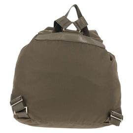 PRADA Backpack Nylon Gray Silver Auth 145848 - 0
