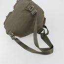 PRADA Rucksack Nylon Grau Silber Original 145848-7