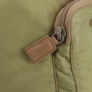 PRADA Backpack Nylon Beige Silver Auth 145849-22