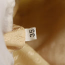 PRADA Backpack Nylon Beige Silver Auth 145849-12