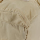 PRADA Backpack Nylon White Silver Auth 145850-18