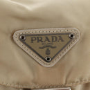 PRADA Backpack Nylon White Silver Auth 145850-27
