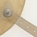 PRADA Backpack Nylon White Silver Auth 145850-10