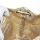 PRADA Backpack Nylon White Silver Auth 145850-32