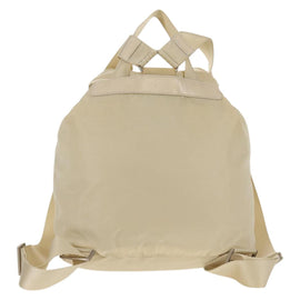 PRADA Backpack Nylon White Silver Auth 145850 - 0
