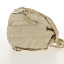 PRADA Backpack Nylon White Silver Auth 145850-4