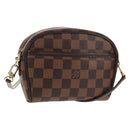 LOUIS VUITTON Damier Ebene Pochette Ipanema Shoulder Bag N51296 LV Auth 145851V-1