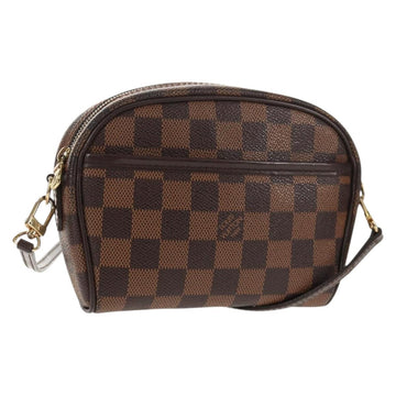 LOUIS VUITTON Damier Ebene Pochette Ipanema Shoulder Bag N51296 LV Auth 145851V