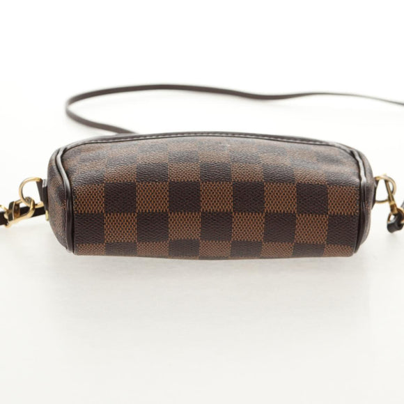LOUIS VUITTON Damier Ebene Pochette Ipanema Shoulder Bag N51296 LV Auth 145851V