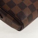 LOUIS VUITTON Damier Ebene Pochette Ipanema Shoulder Bag N51296 LV Auth 145851V-16